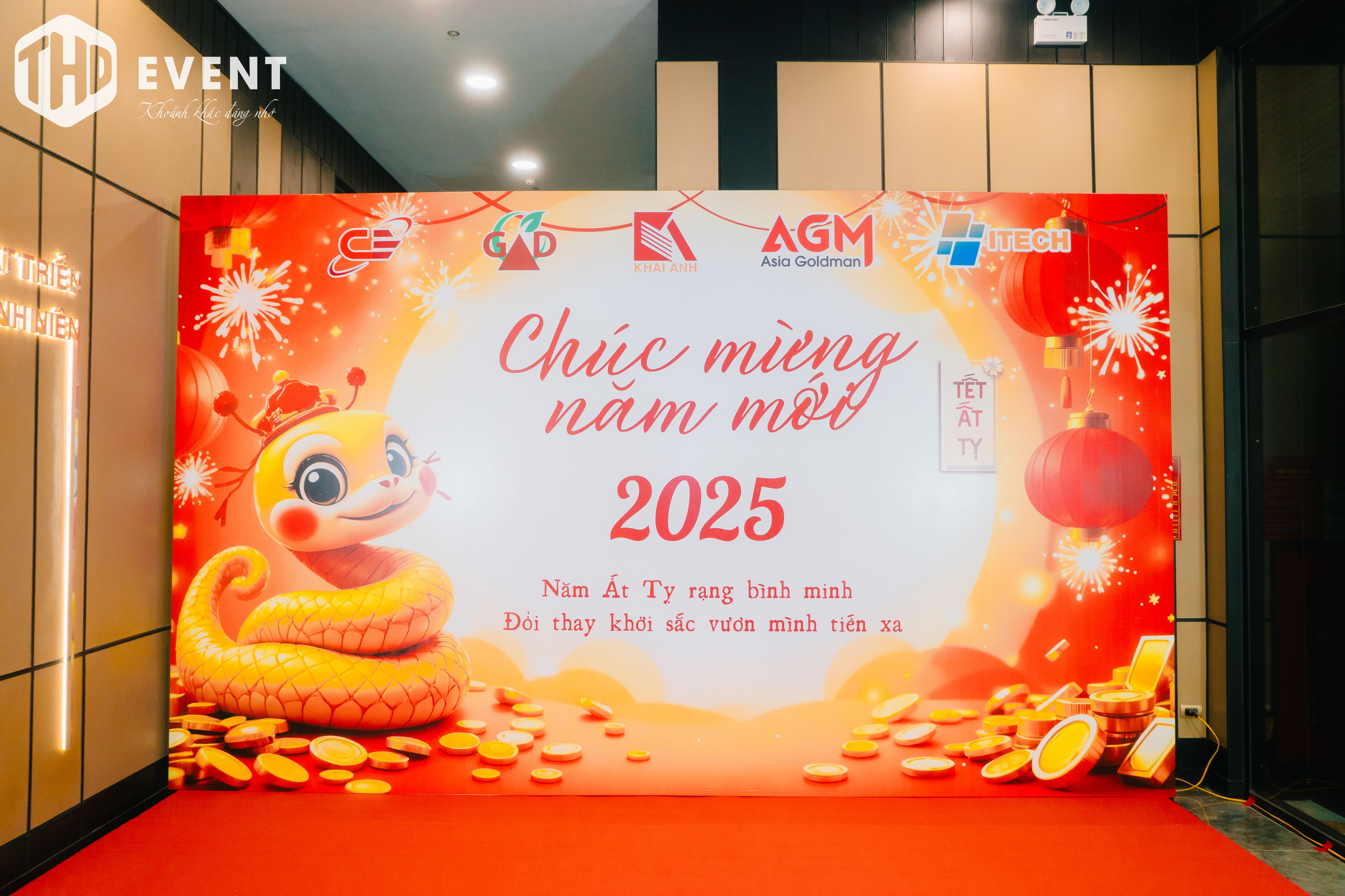 TIỆC TÂN NIÊN 2025 XUÂN ẤT TỴ CÔNG TY KHAI ANH