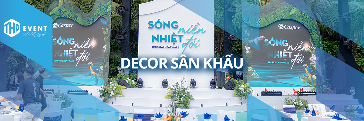 Dịch Vụ Trang Trí Sân Khấu – Văn Phòng Sự Kiện Chuyên Nghiệp